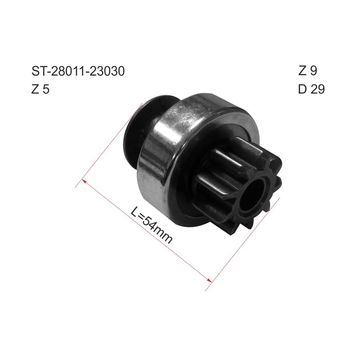 SAT Бендикс Honda Civic 00-06 / Civic Ferio 00-05