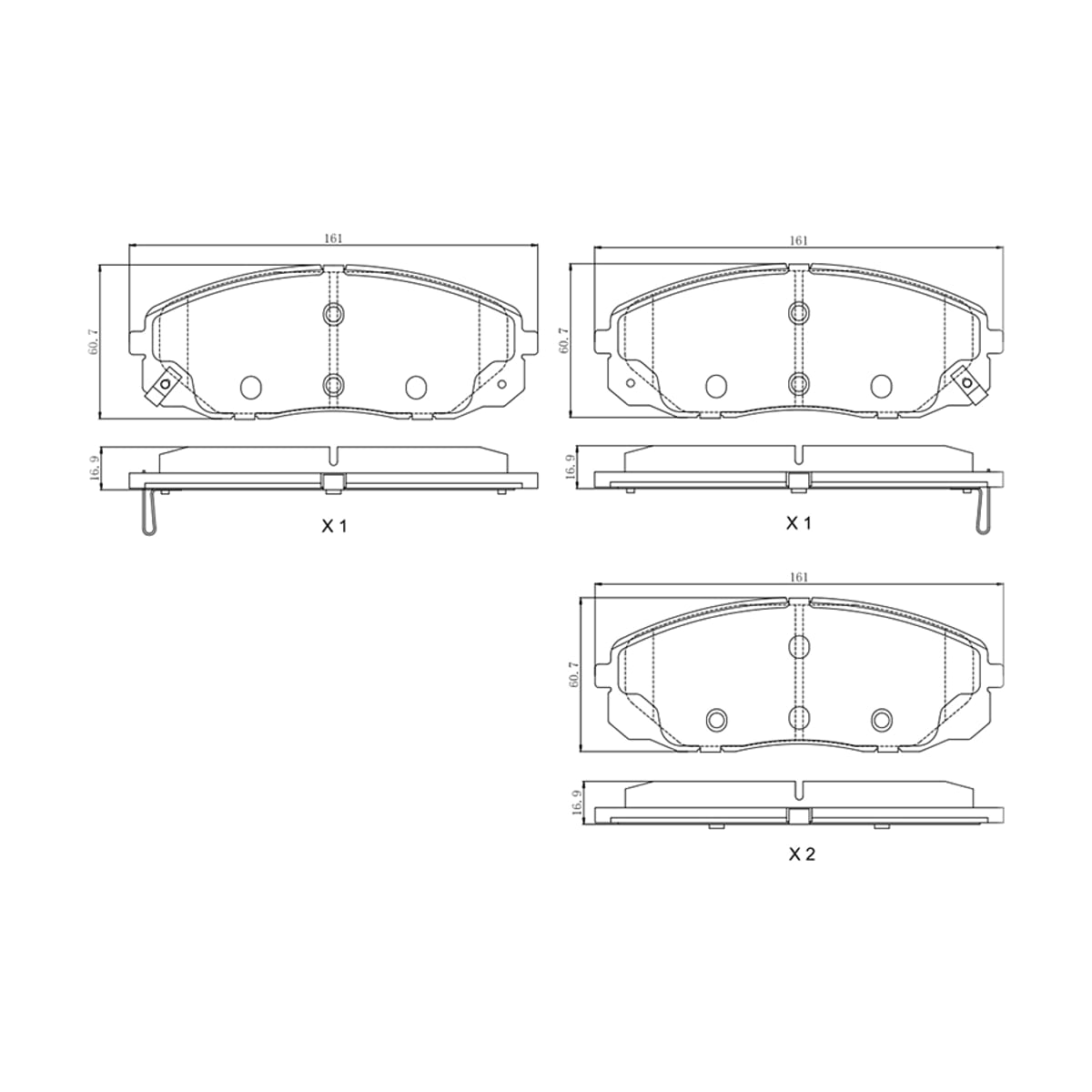 SAT Колодки тормозные (Спереди) Kia Carnival 14-20 ST280205