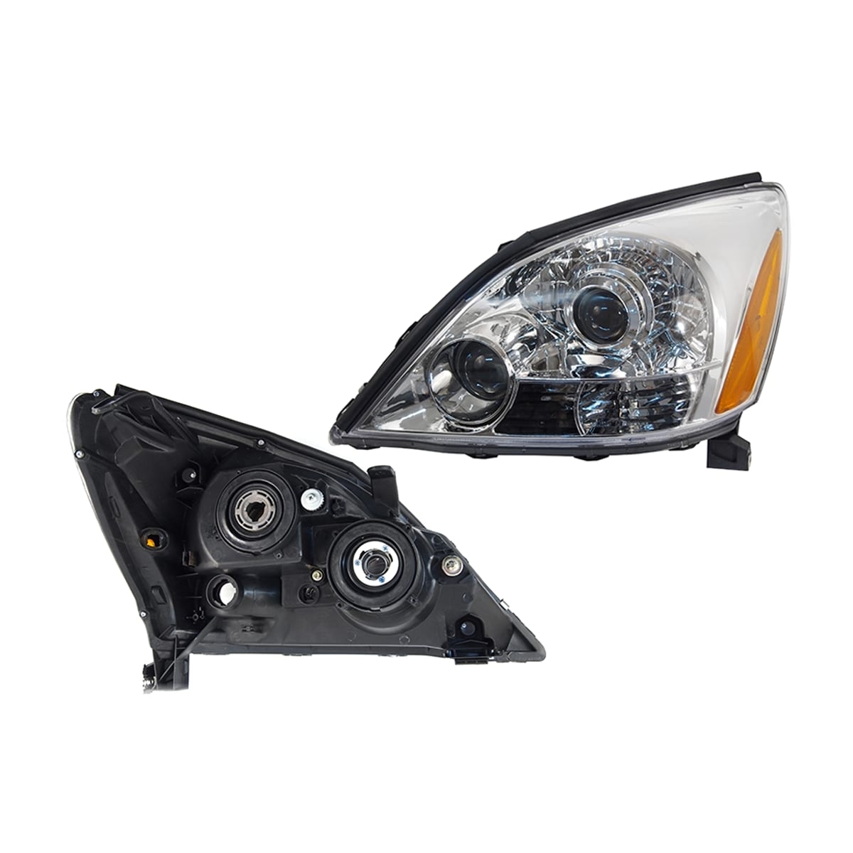 SAT Фара Lexus GX 02-09 (Слева/ Галоген/ Ручная регулировка)