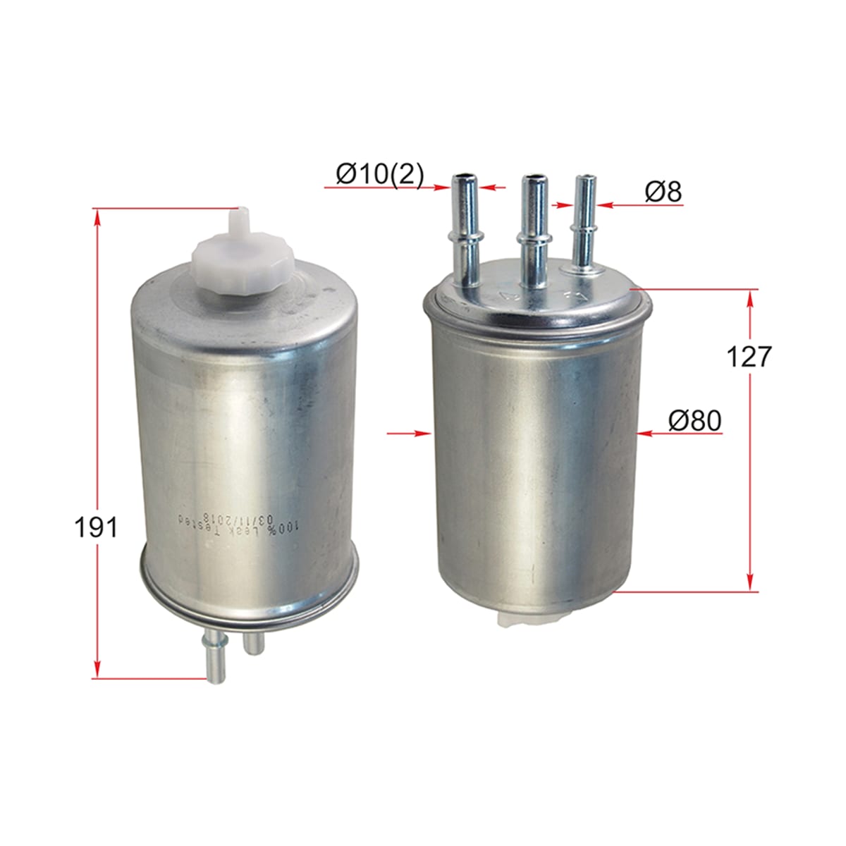 SAT Фильтр топливный Ford Focus 98-04 / Mondeo 00-07