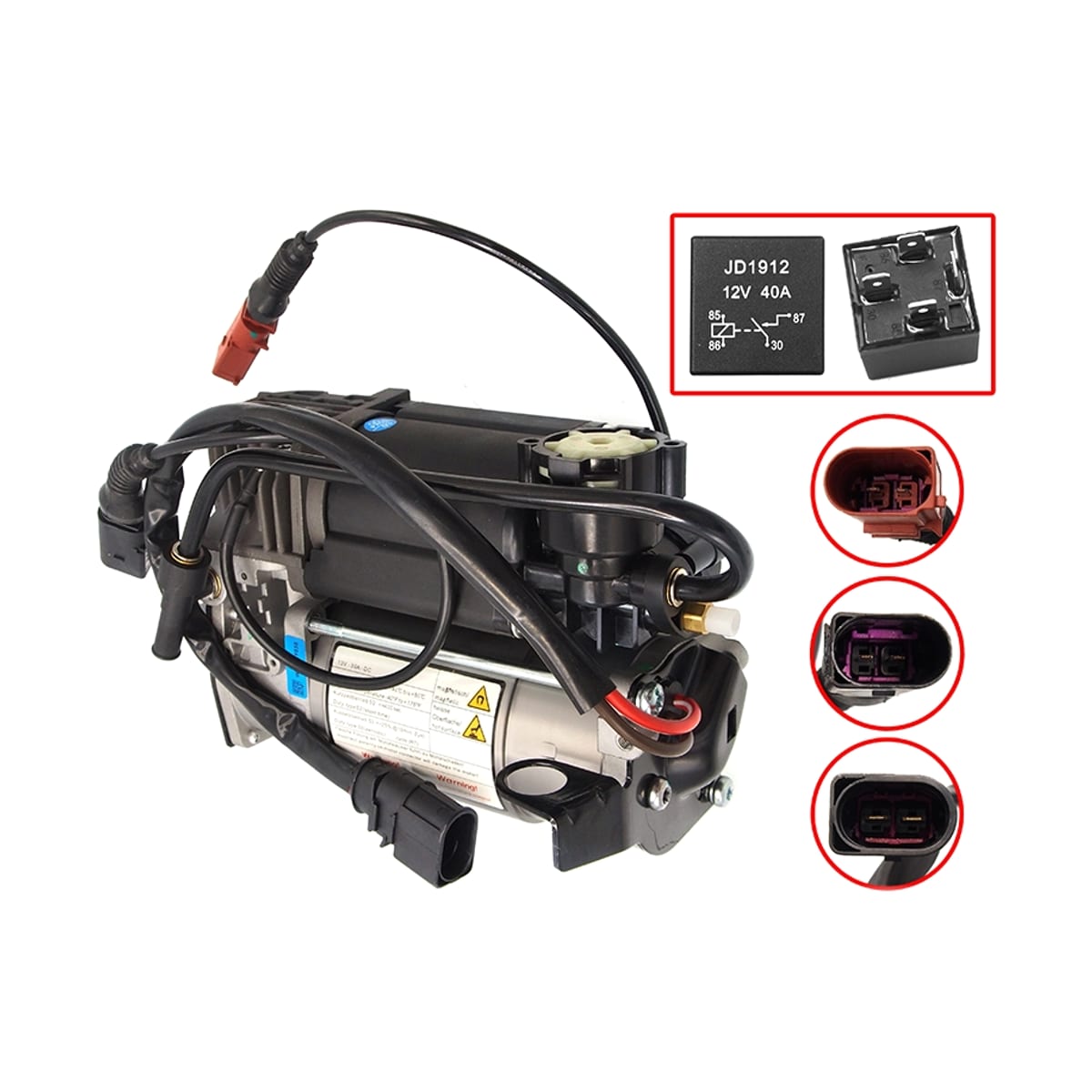 SAT Компрессор контроля высоты подвески Audi A8 02-10 / S8 06-11 ST3160001