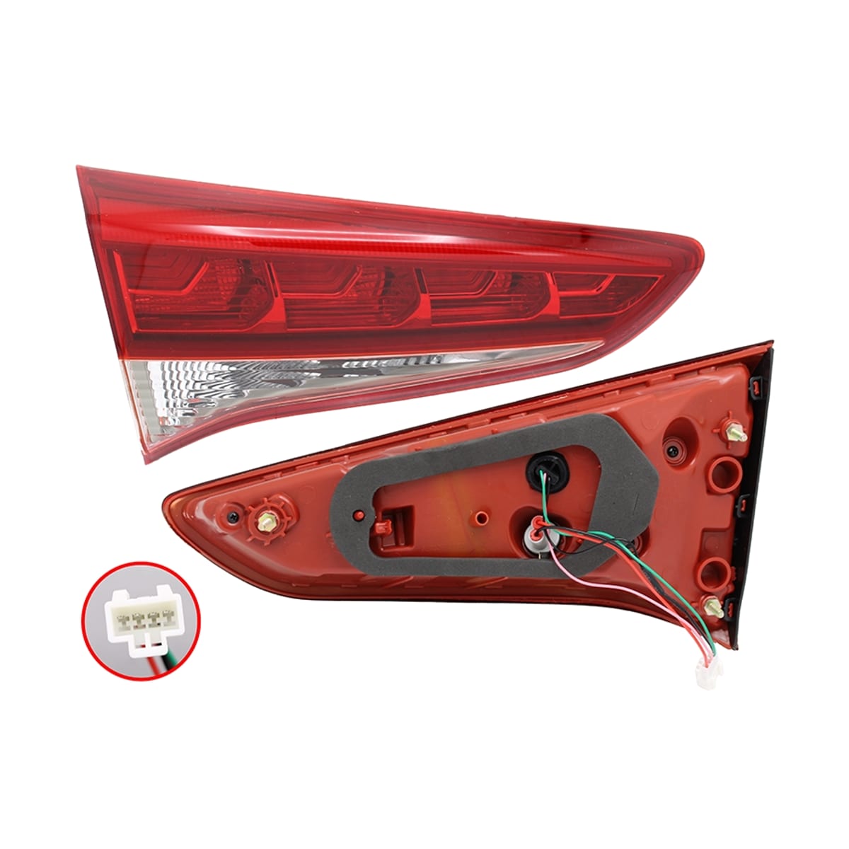 SAT Фонарь в крышку багажника Hyundai Tucson 15-19 (Слева/ LED)