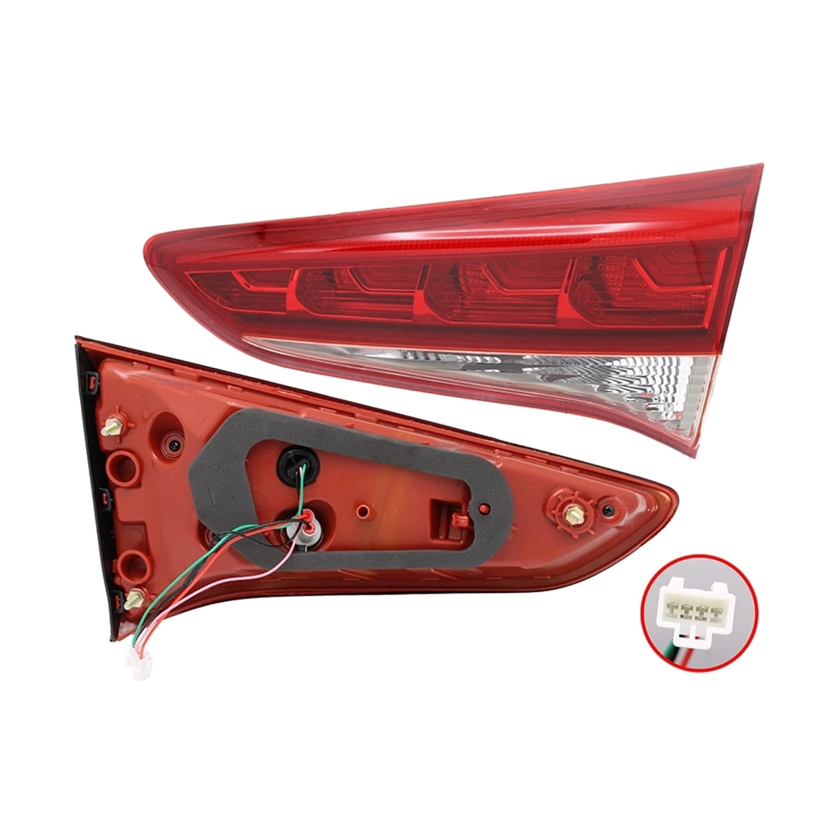 SAT Фонарь в крышку багажника Hyundai Tucson 15-19 (Справа/ LED)