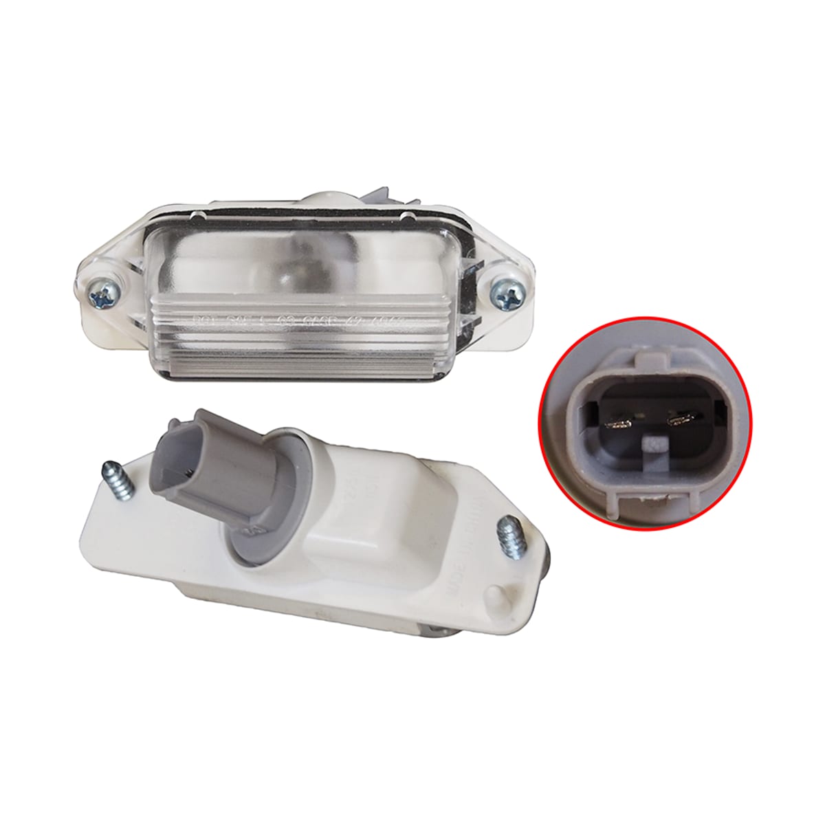 SAT Подсветка номерного знака Mitsubishi Lancer 02-17 / Airtrek 01-05 ST3960007
