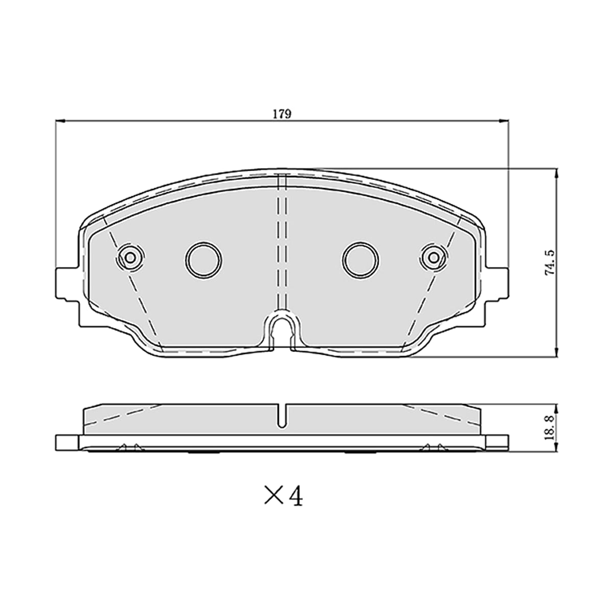 SAT Колодки тормозные (Спереди) Volkswagen Teramont 16-25