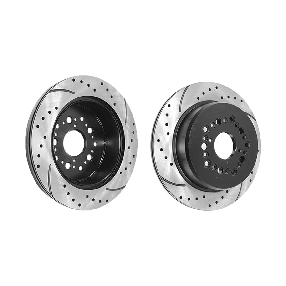 SAT Диски тормозные комплект Toyota Mark II (X90,X100) 92-00 / Celsior 94-00 (Сзади/ Перфорированный)