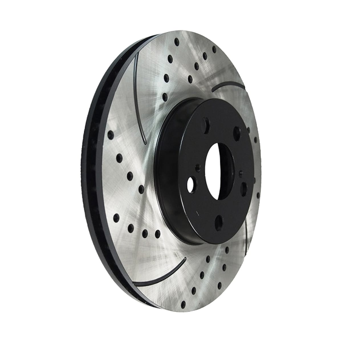 Деталь Диски тормозные комплект Toyota Allion (T240) 01-07 / Caldina 02-07 (Спереди/ Перфорированный) SAT