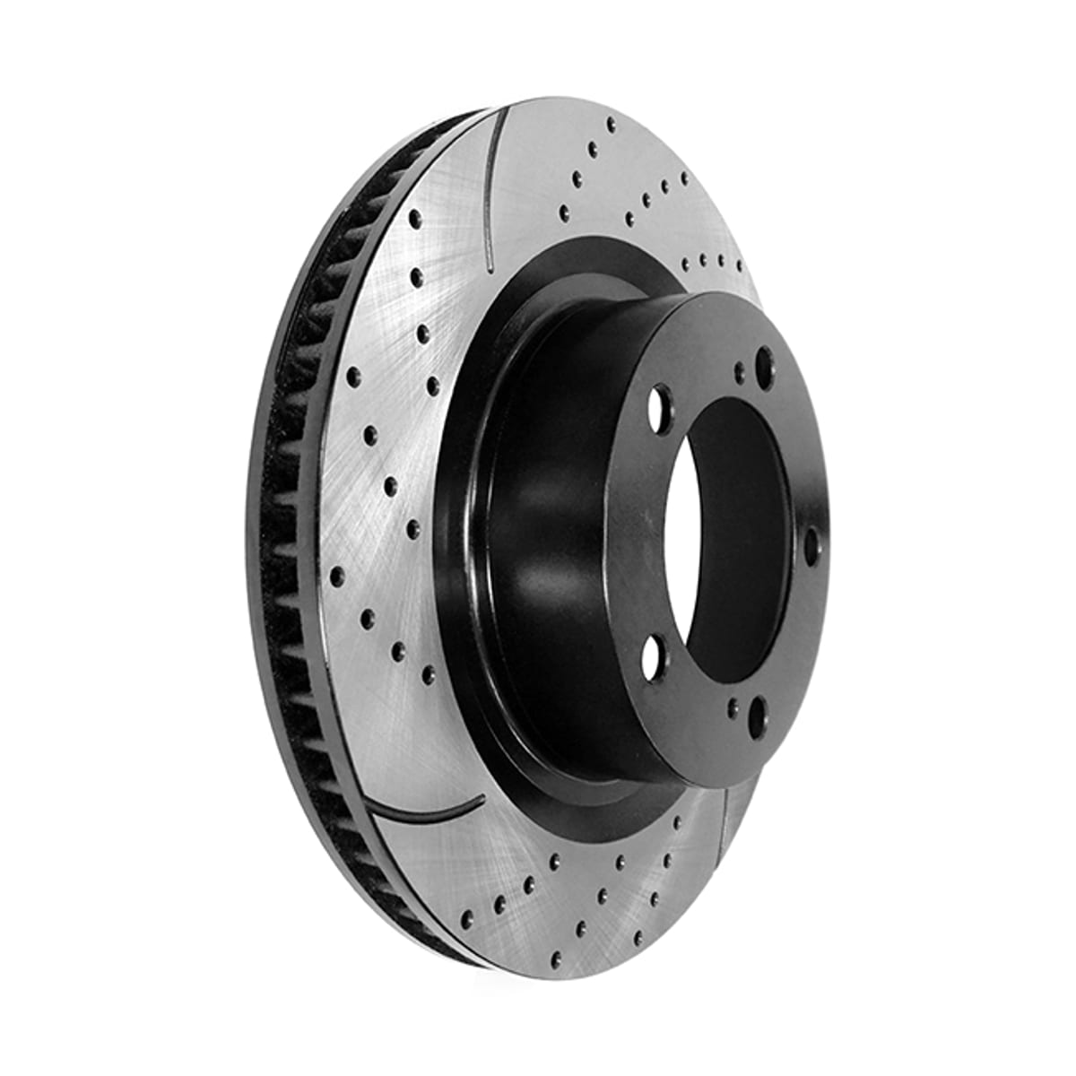 Деталь Диски тормозные комплект Toyota Land Cruiser (J200) 07-21 / Lexus LX 07-23 (Спереди/ Перфорированный) SAT