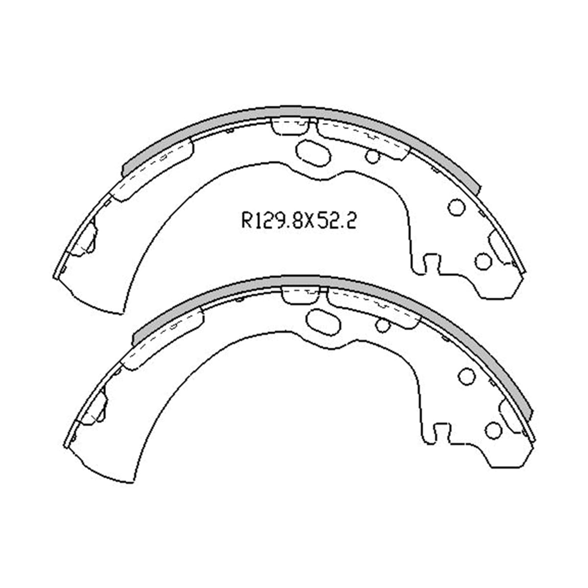 SAT Колодки тормозные барабанные Nissan NV350 Caravan 12- / Pathfinder 95-04 ST4406028N25