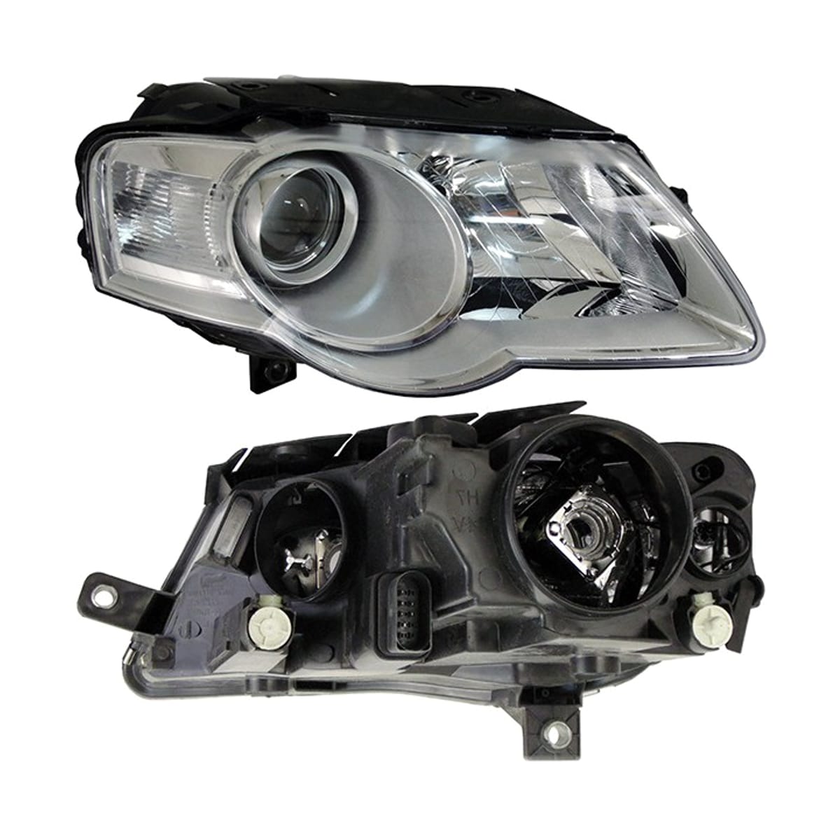 Деталь Фара Volkswagen Passat 05-11 (Справа/ Галоген/ С электрокорректором) SAT