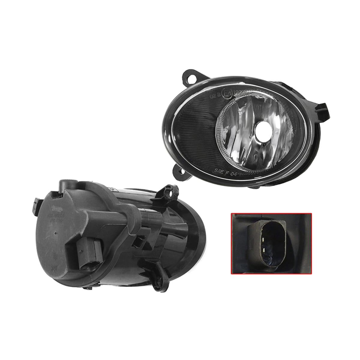 SAT Фара противотуманная (Слева) Audi A6 04-08 / A6 allroad quattro 06-08 ST4462001L