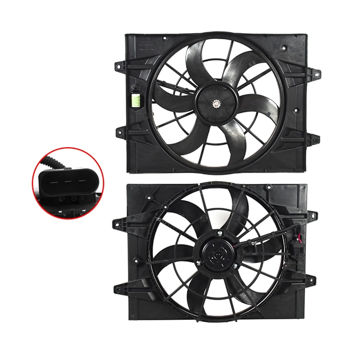 SAT Диффузор радиатора Chery Tiggo 4 17-23 / Tiggo 4 Pro 20 ST590064
