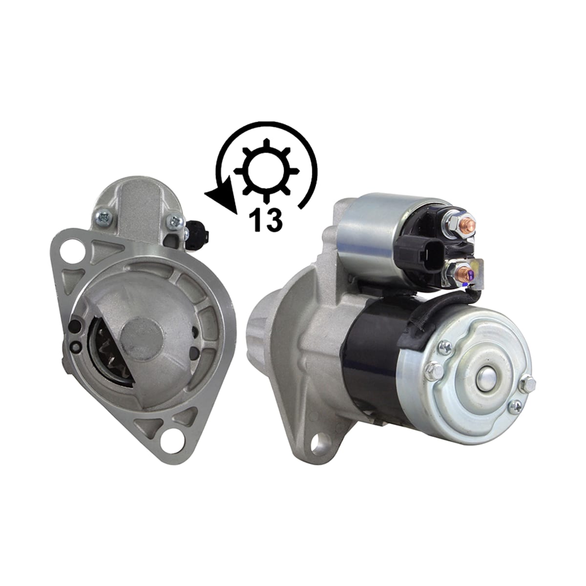 SAT Стартер Nissan Primera 01-08 / X-Trail 00-07 (1,4 kW/ Z=13)