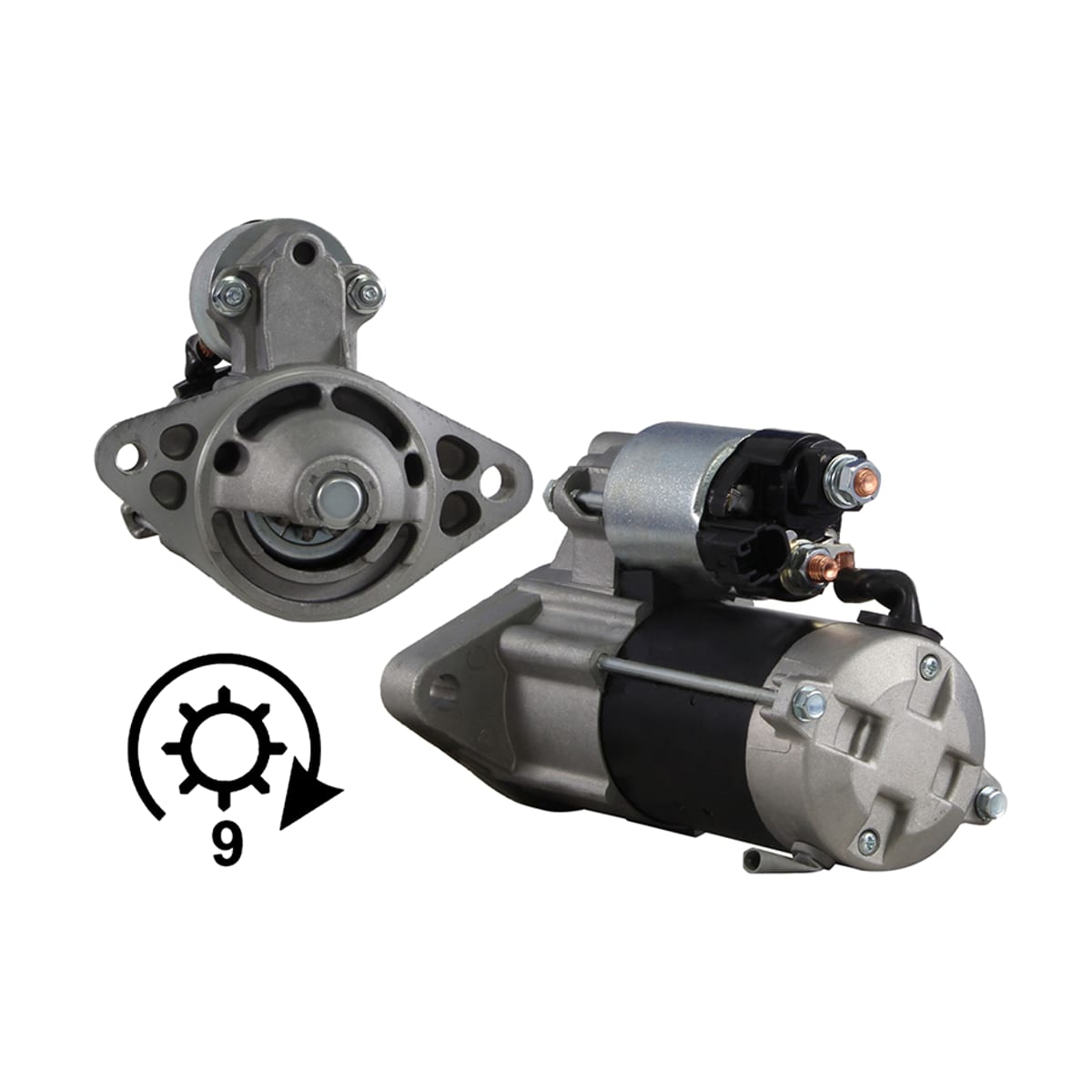 SAT Стартер Toyota Caldina (T190) 92-02 / Corolla 91-02 (0,8 kW/ Z=9) ST640035