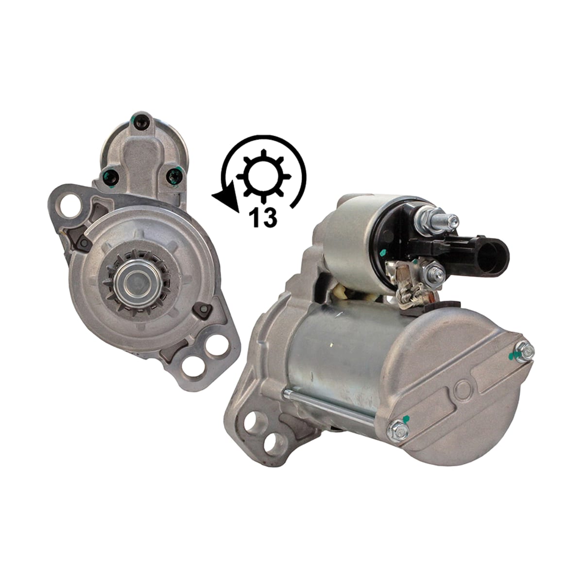 SAT Стартер Audi A3 12-19 / Q3 11-19 (1,5 kW/ Z=13) ST640049