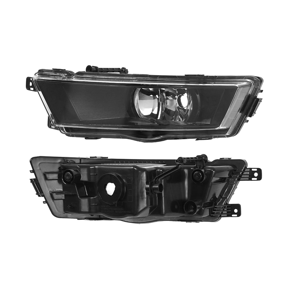 SAT Фара противотуманная (Слева/ Чёрная) Skoda Rapid 12-17 ST6652012LUE2