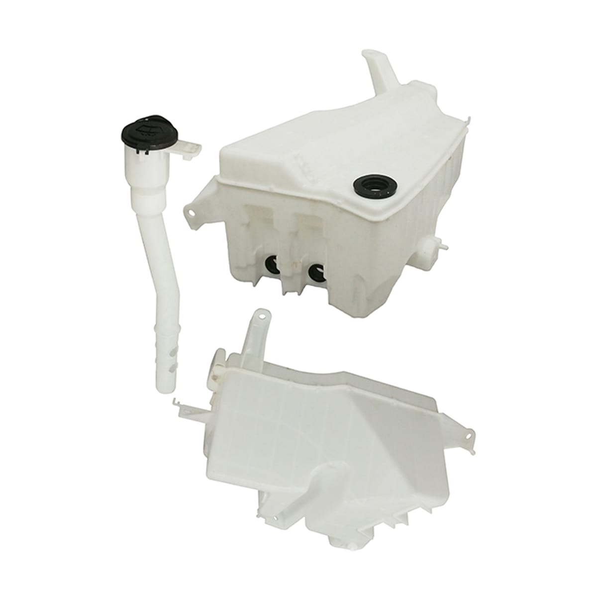 SAT Бачок омывателя Toyota Land Cruiser (J100) 98-07 / Lexus LX 98-02 (С горловиной/ с 2 отв. под моторчики) ST760021