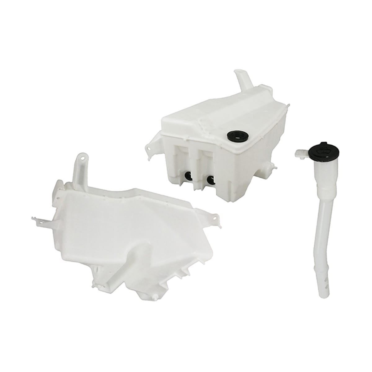 SAT Бачок омывателя Toyota Land Cruiser (J100) 98-07 / Lexus LX 98-02 (Под омыватели фар/ С горловиной) ST760022