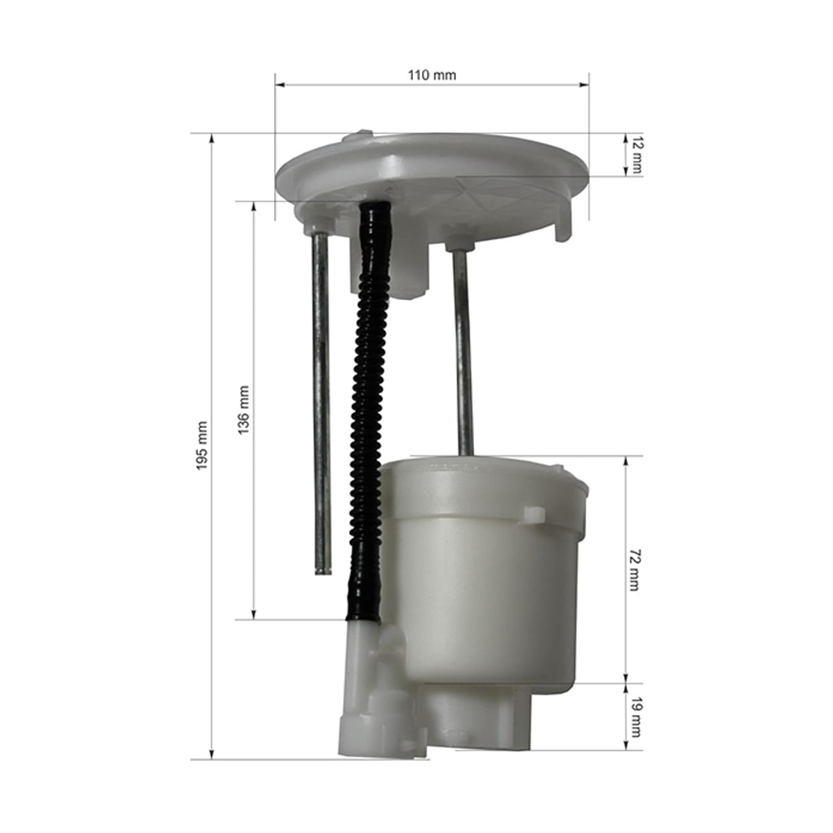 SAT Фильтр топливный Toyota Camry (XV50) 11-21 / Noah 14-22 ST7702433090