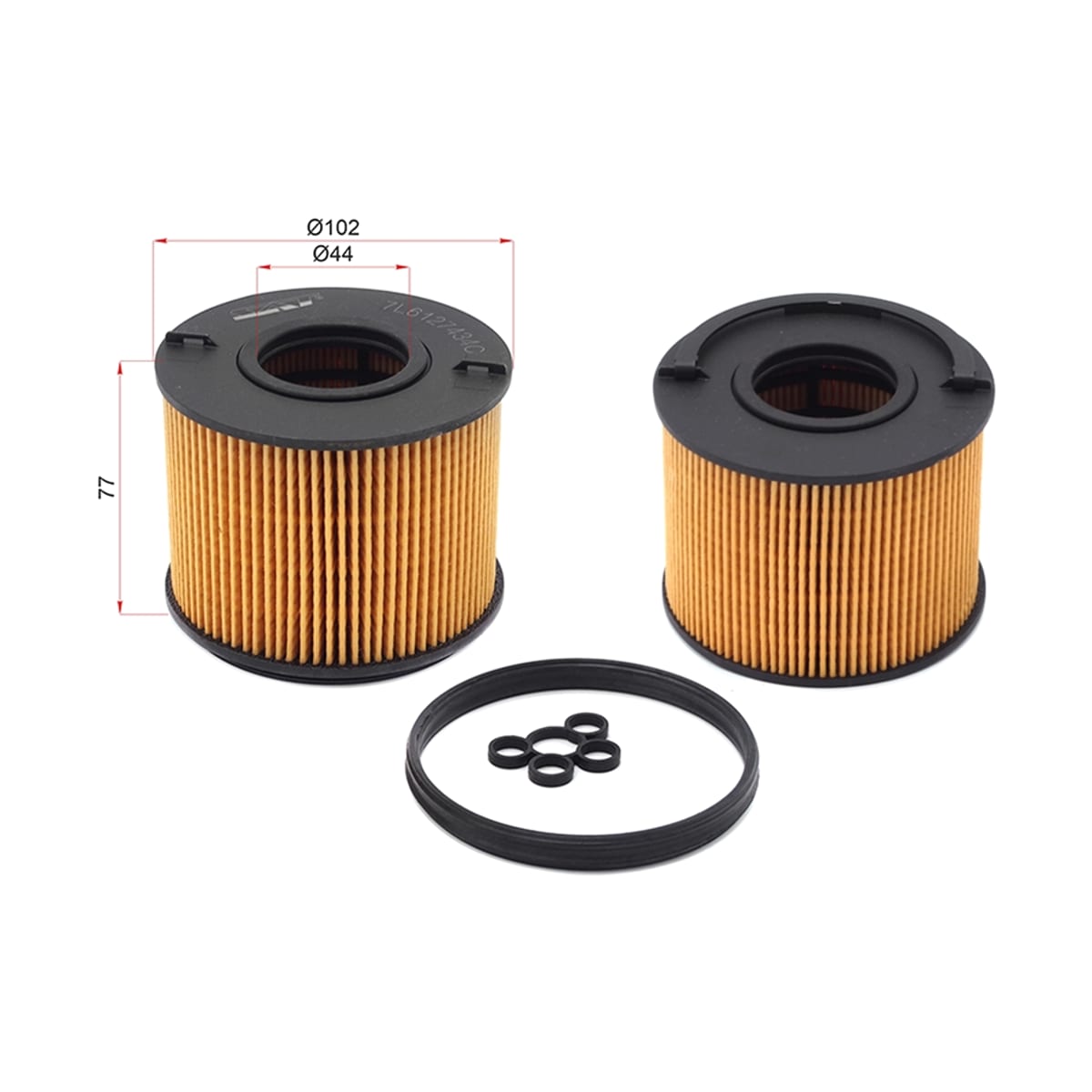SAT Фильтр топливный Audi Q7 05-15 / Volkswagen Touareg 02-10 ST7L6127434C