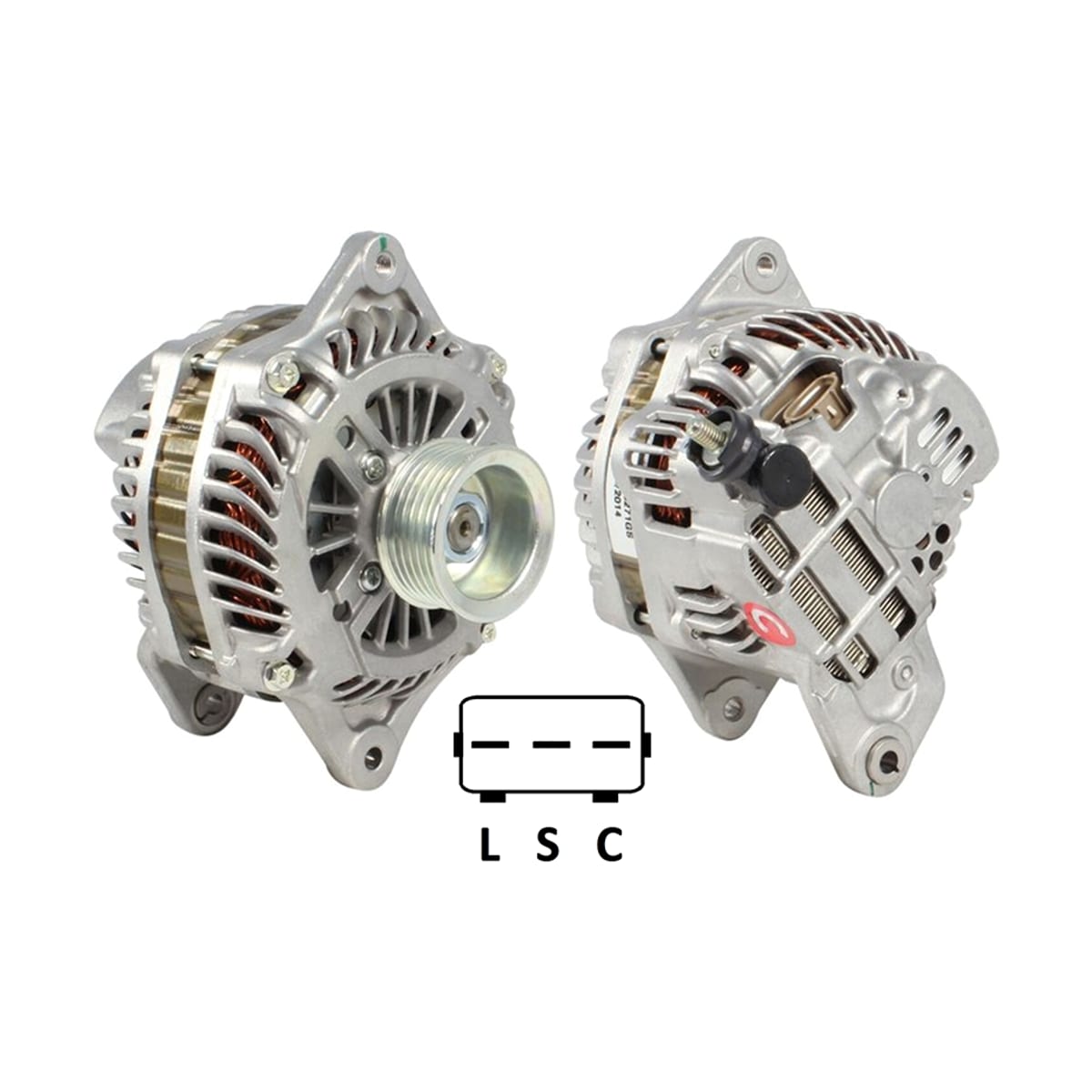 SAT Генератор Subaru Legacy 98-09 / Outback 03-09 (EJ30D/EZ30 12V 110A) ST850048