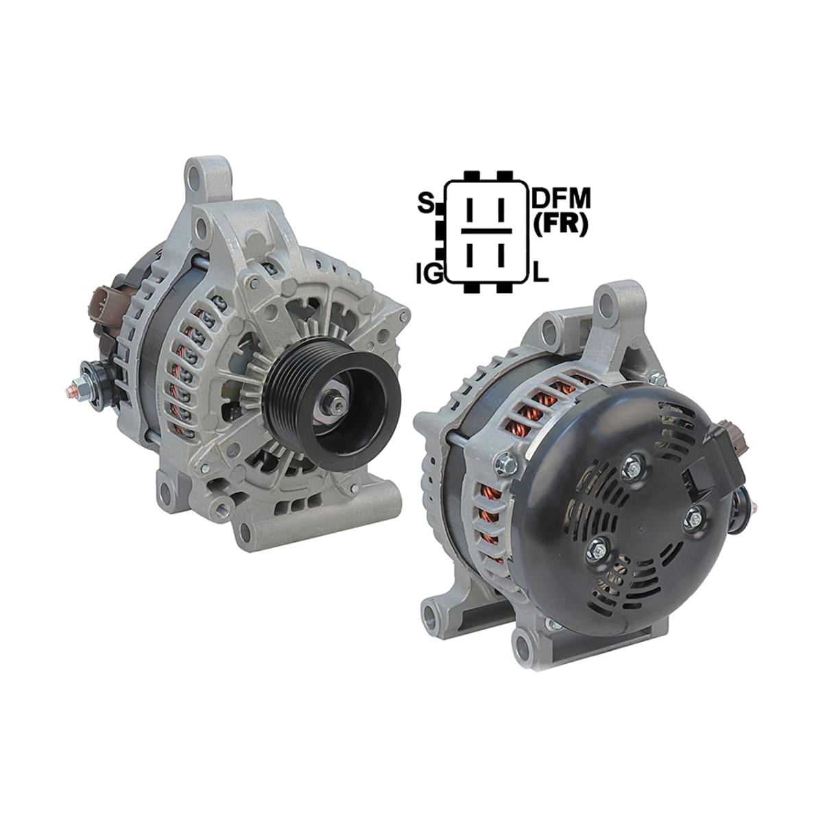 Деталь Генератор Toyota Land Cruiser (J200) 07-21 / Lexus GX 09-23 (1/3URFE 12V 180A) SAT