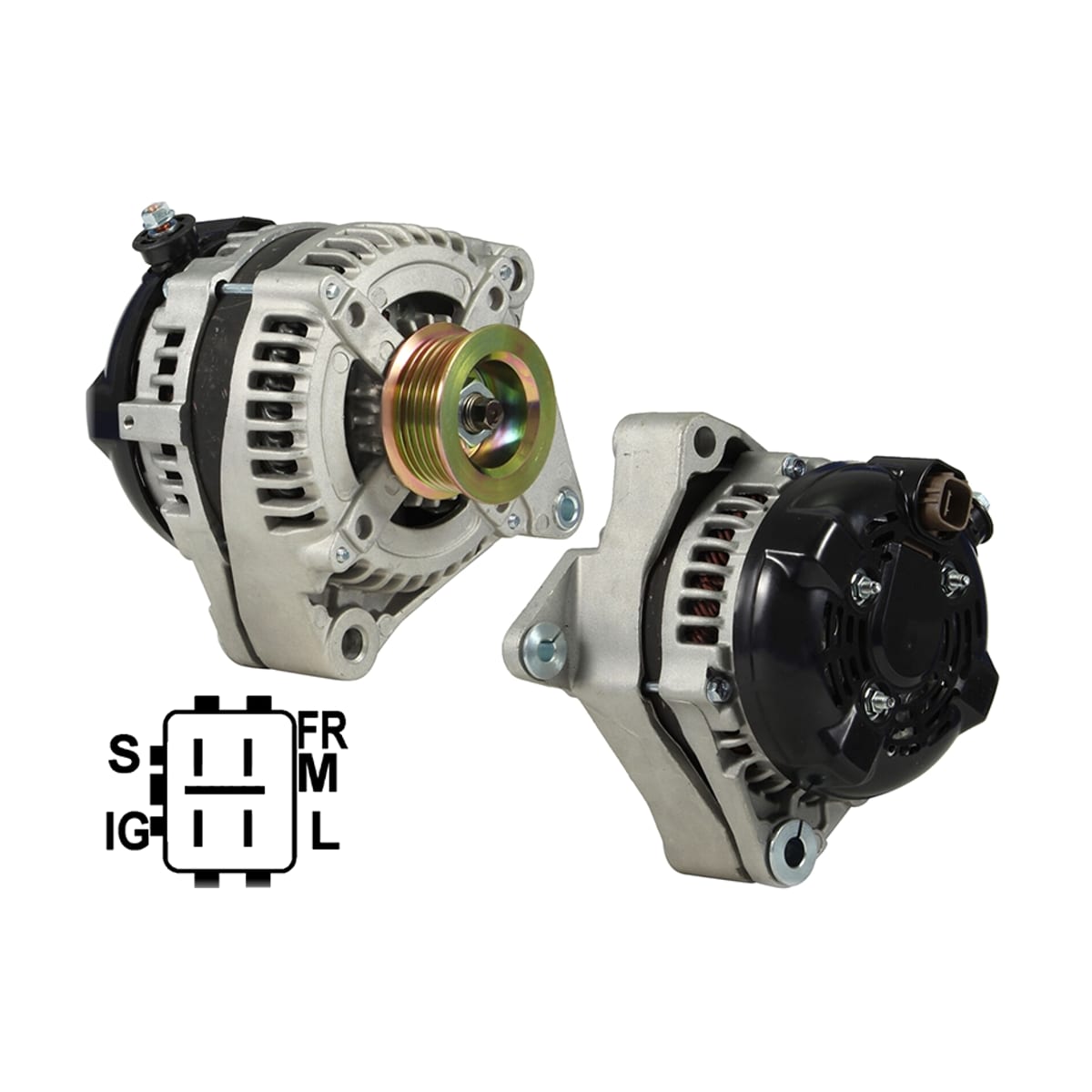 SAT Генератор Toyota Land Cruiser (J100,J200) 98-12 / Lexus GX 02-09 (2UZFE 12V 140A)