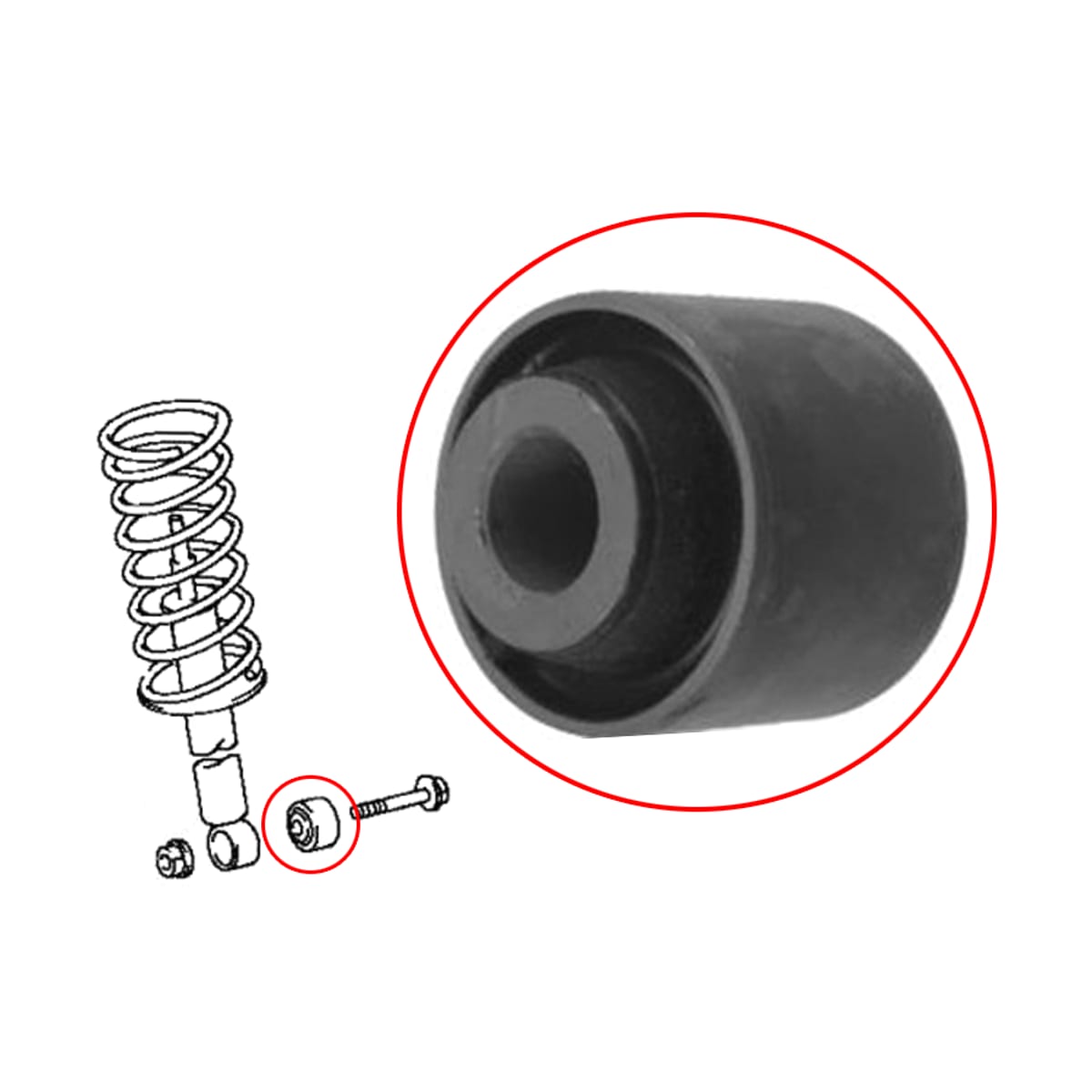 SAT Сайлентблок цапфы Toyota Crown 95-07 / Mark II 92-04 ST9038912016