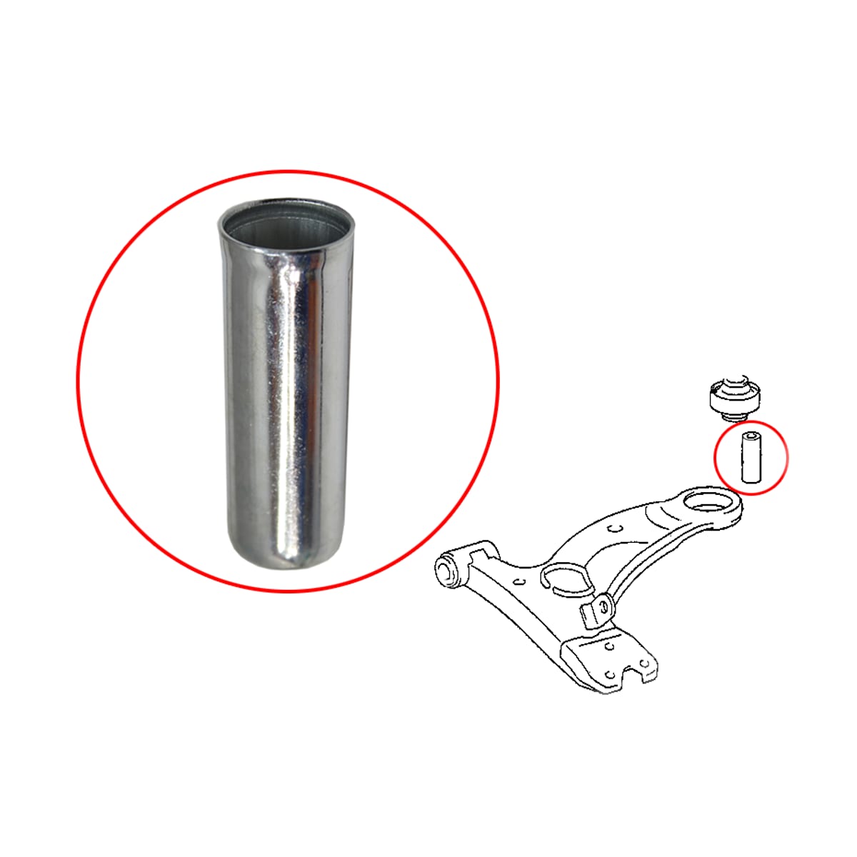 SAT Втулка сайлентблока Toyota Caldina (T190,T210) 92-02 / Ipsum 96-01 ST9038919002