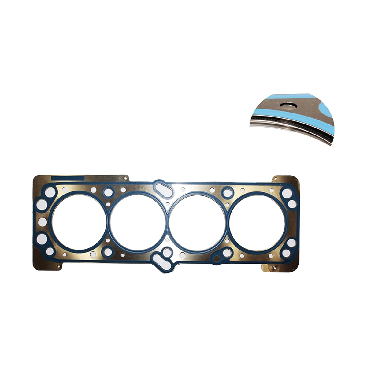 SAT Прокладка головки блока цилиндров Chevrolet Aveo 02-11 / Cruze 09-15 F14D3;F16D3;L14;LXT;LXV (Металл) ST96473400