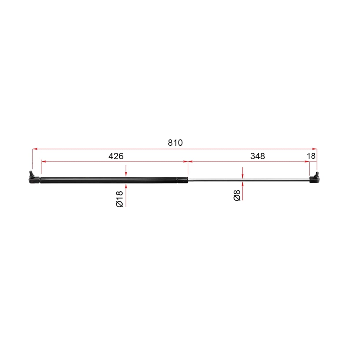 SAT Амортизатор капота Mercedes-Benz G-Class 89-18 (Справа=Слева) STA0009808164