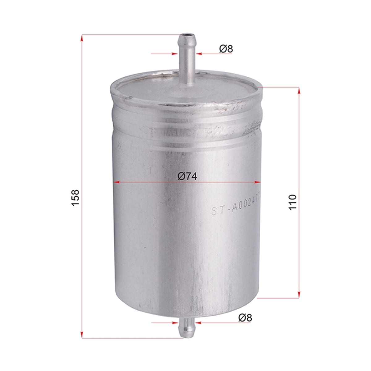 SAT Фильтр топливный Mercedes-Benz C-Class 93-01 / E-Class 93-03 STA0024772701
