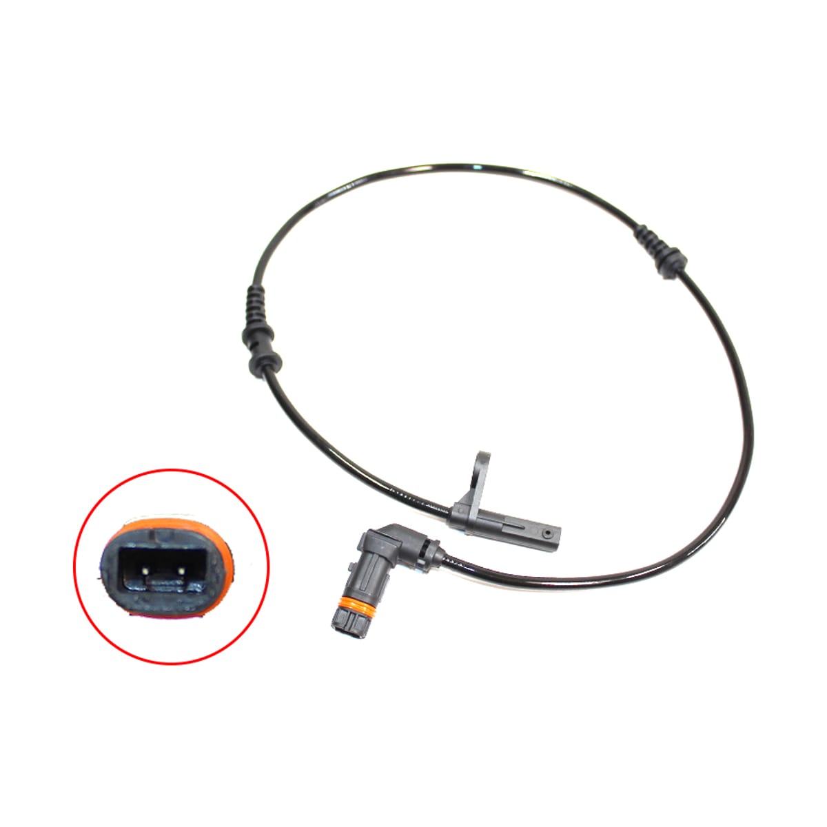 Деталь Датчик ABS Mercedes-Benz C-Class 07-15 (Спереди/ Справа=Слева) SAT