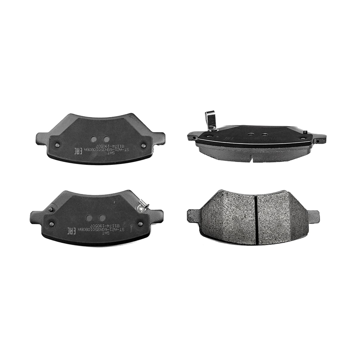 SAT Колодки тормозные (Спереди) Chery Tiggo T11 05-13 / Amulet A15 03-10