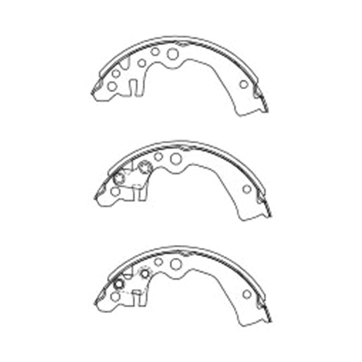 SAT Колодки тормозные барабанные Nissan March 02-22 / Note 05-20 STAY360NS089