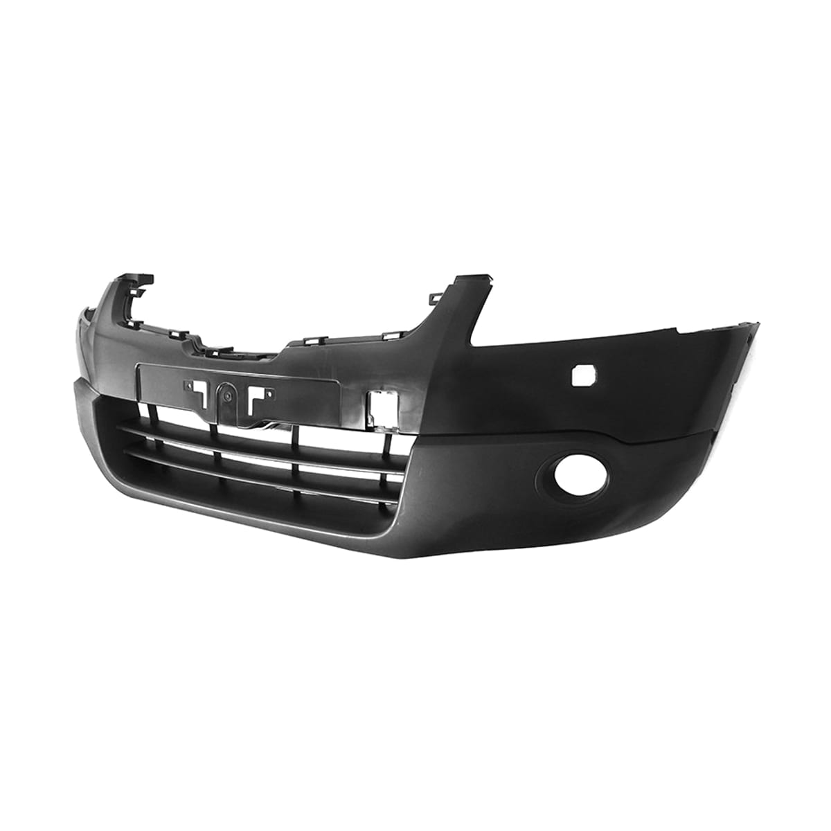 SAT Бампер передний Nissan Qashqai 06-10 / Qashqai+2 08-10 (Под омыватели фар/ Под ПТФ) STDT65000D0