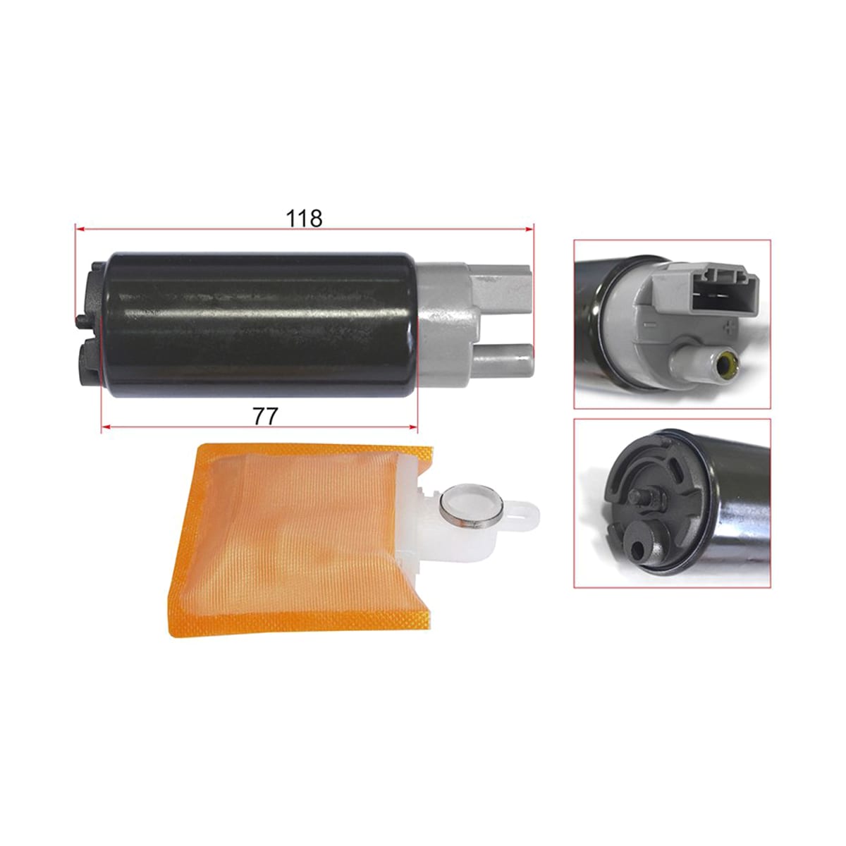 SAT Топливный насос Honda Accord 93-08 / Civic 91-00 STFP05