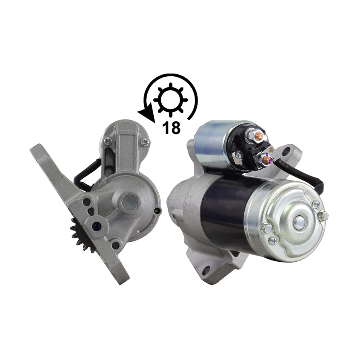 Деталь Стартер Ford Probe 93-97 / Mazda 323 94-00 (1,7 kW/ Z=18) SAT