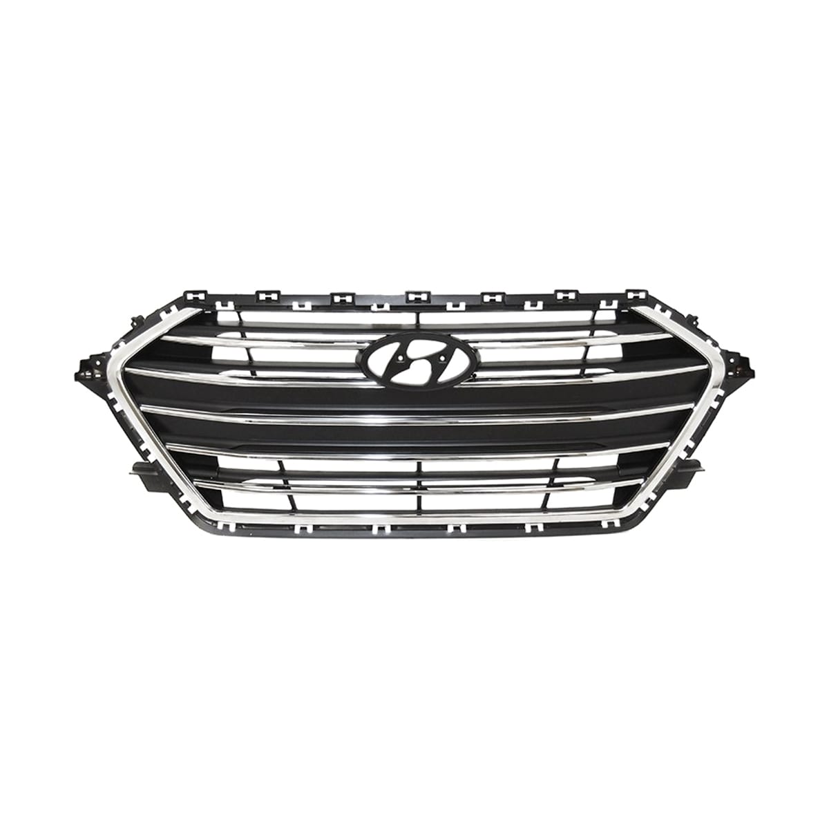 SAT Решетка радиатора Hyundai Elantra 15-19 (Хром)