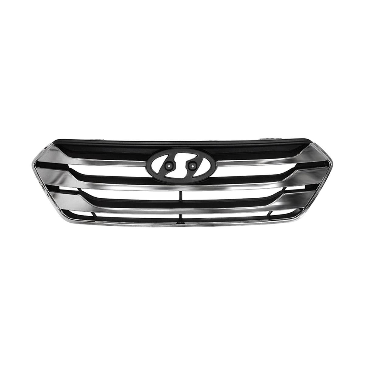 Деталь Решетка радиатора Hyundai Santa Fe 12-15 SAT