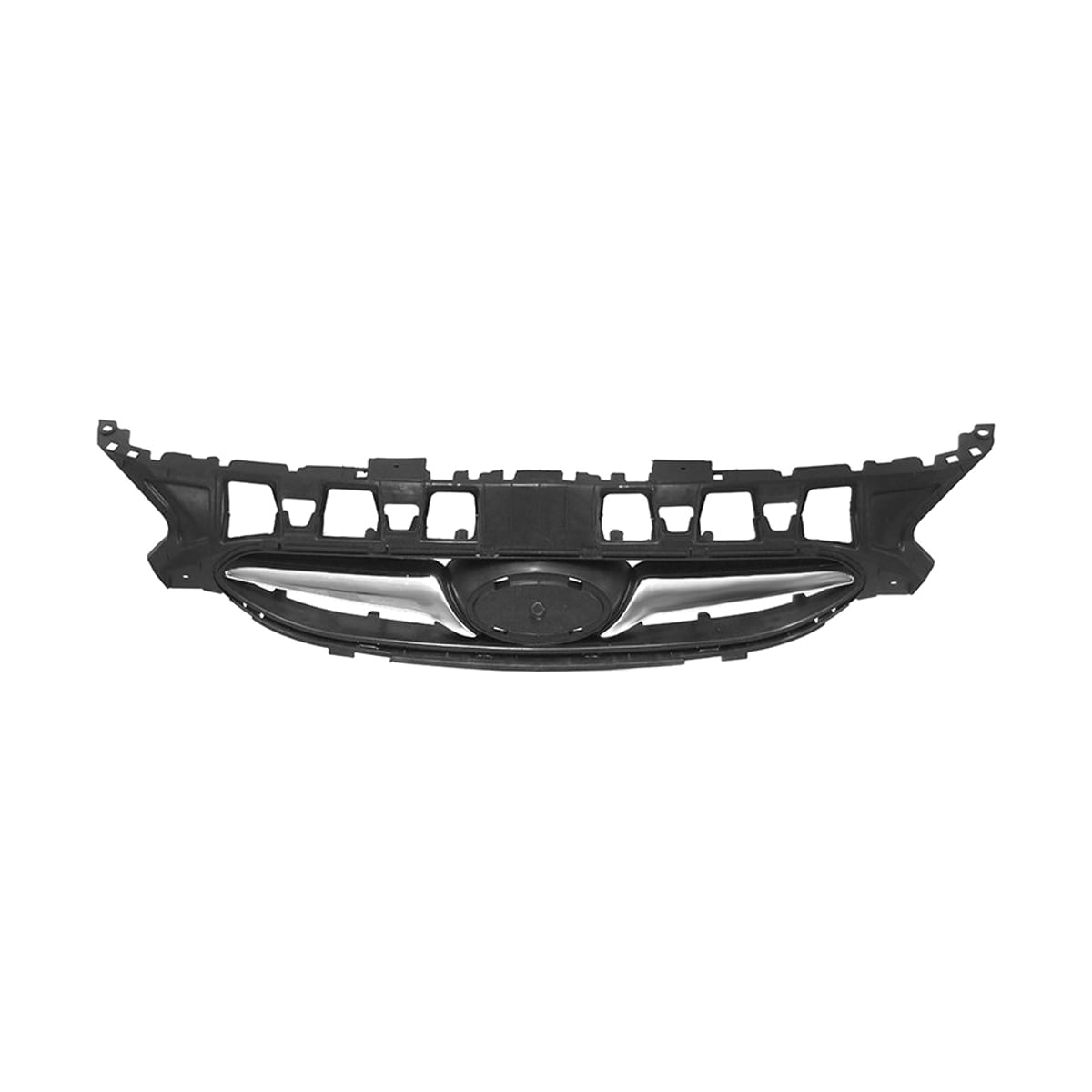 SAT Решетка радиатора Hyundai Solaris 10-14 / Accent 11-17 (с хром молдингом) STHNS10930