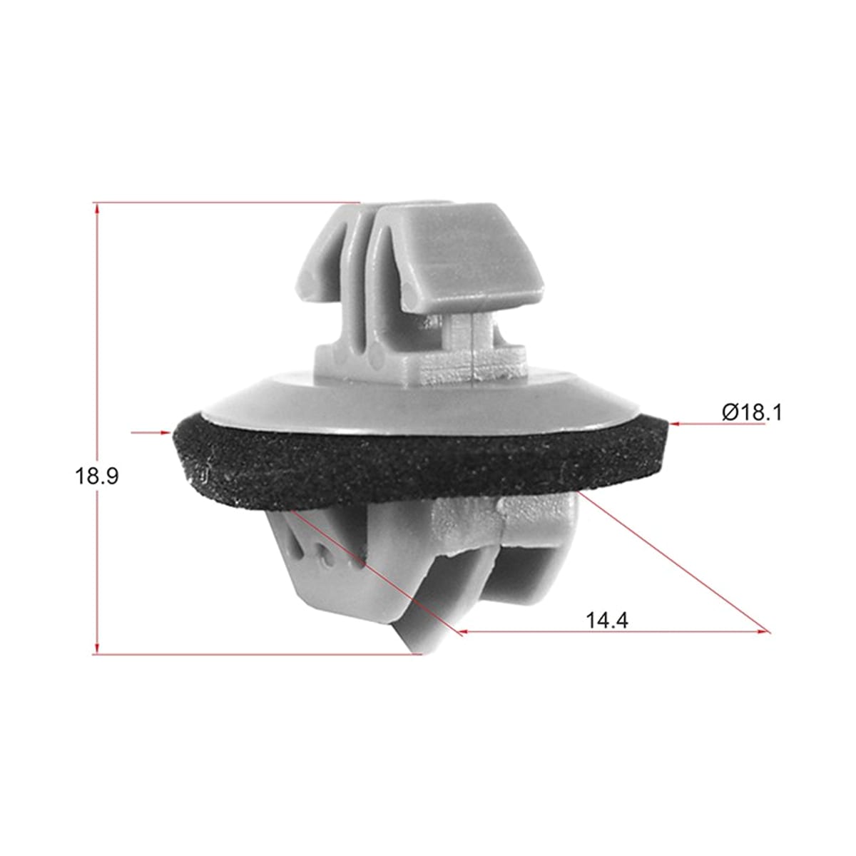 SAT Клипса (молдинга TOYOTA/LEXUS (Продажа по 10шт)) STKJ2209