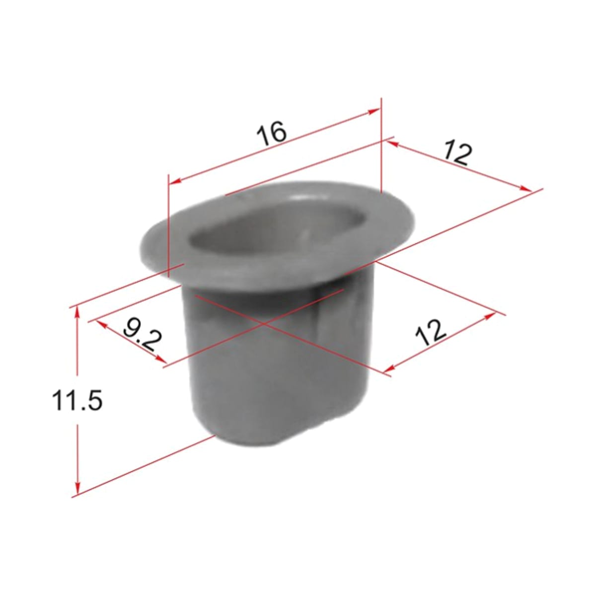 SAT Клипса (расширителя крыла NISSAN (Продажа по 10шт)) STKJ2429