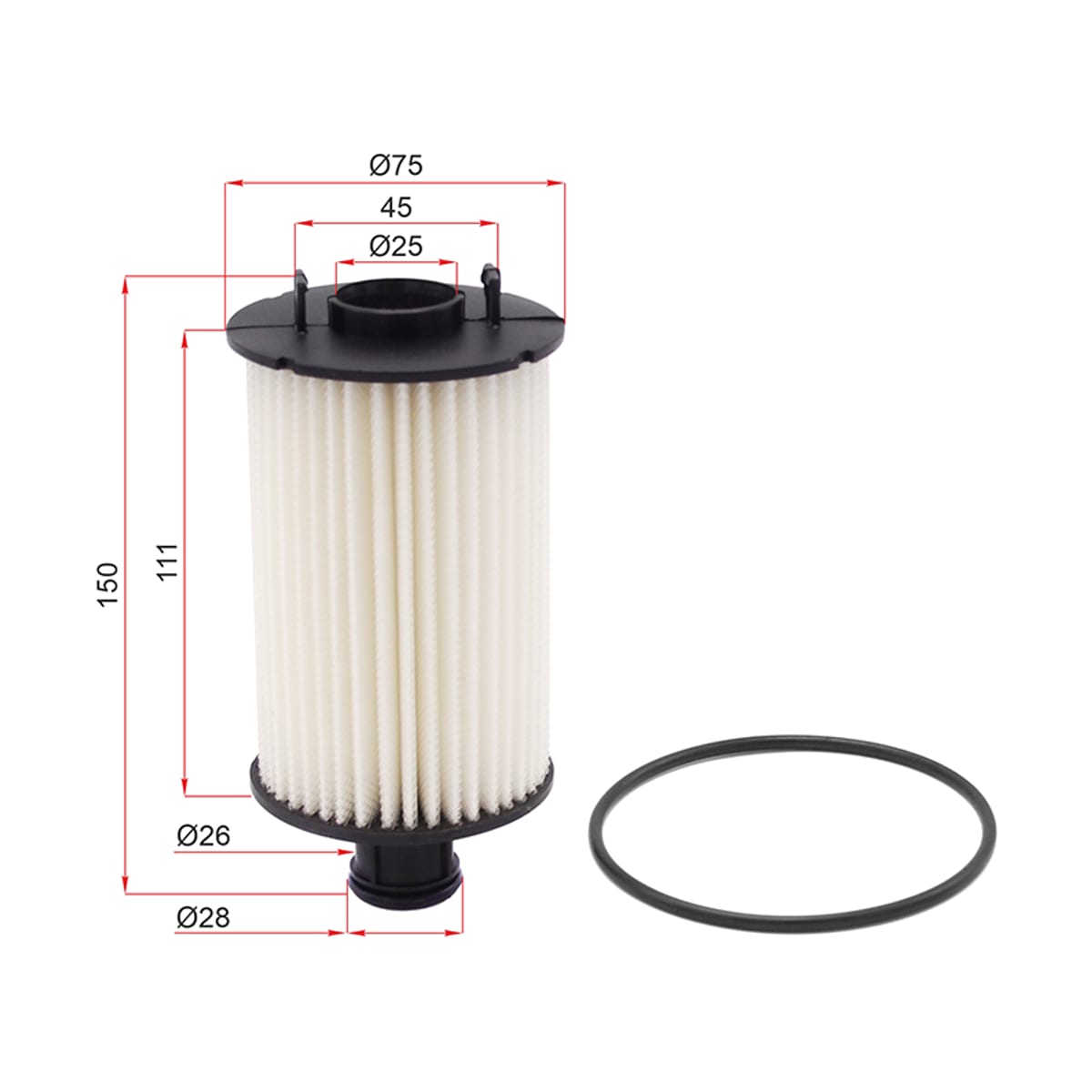 Деталь Фильтр масляный Land Rover Discovery 09-20 / Range Rover 02-22 SAT