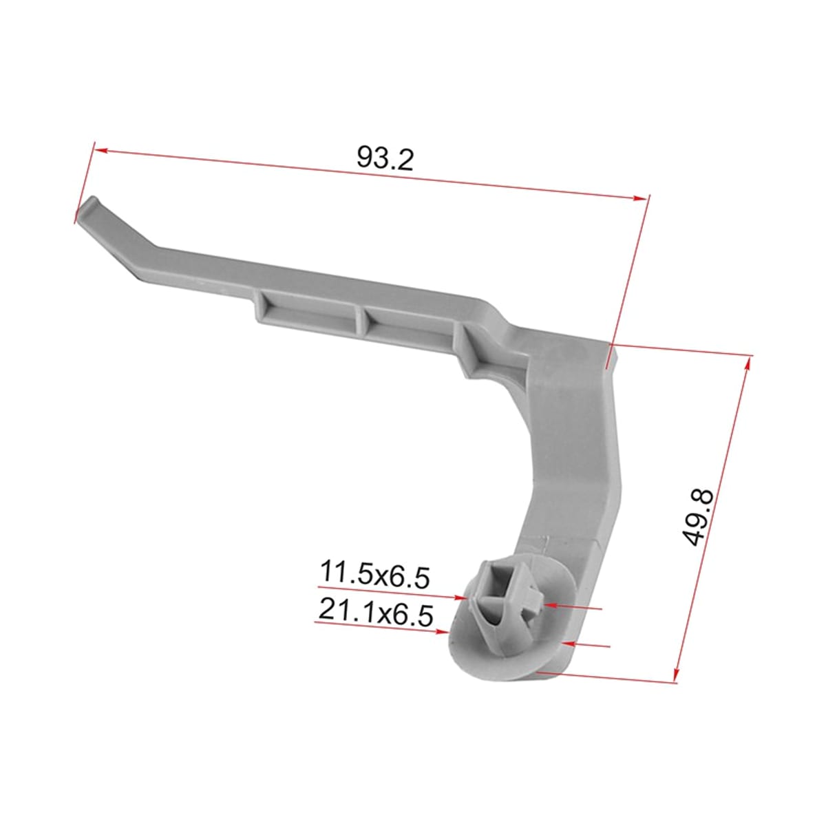 SAT Клипса (хомут эл. проводки TOYOTA/LEXUS (Продажа по 10шт)) STM10406
