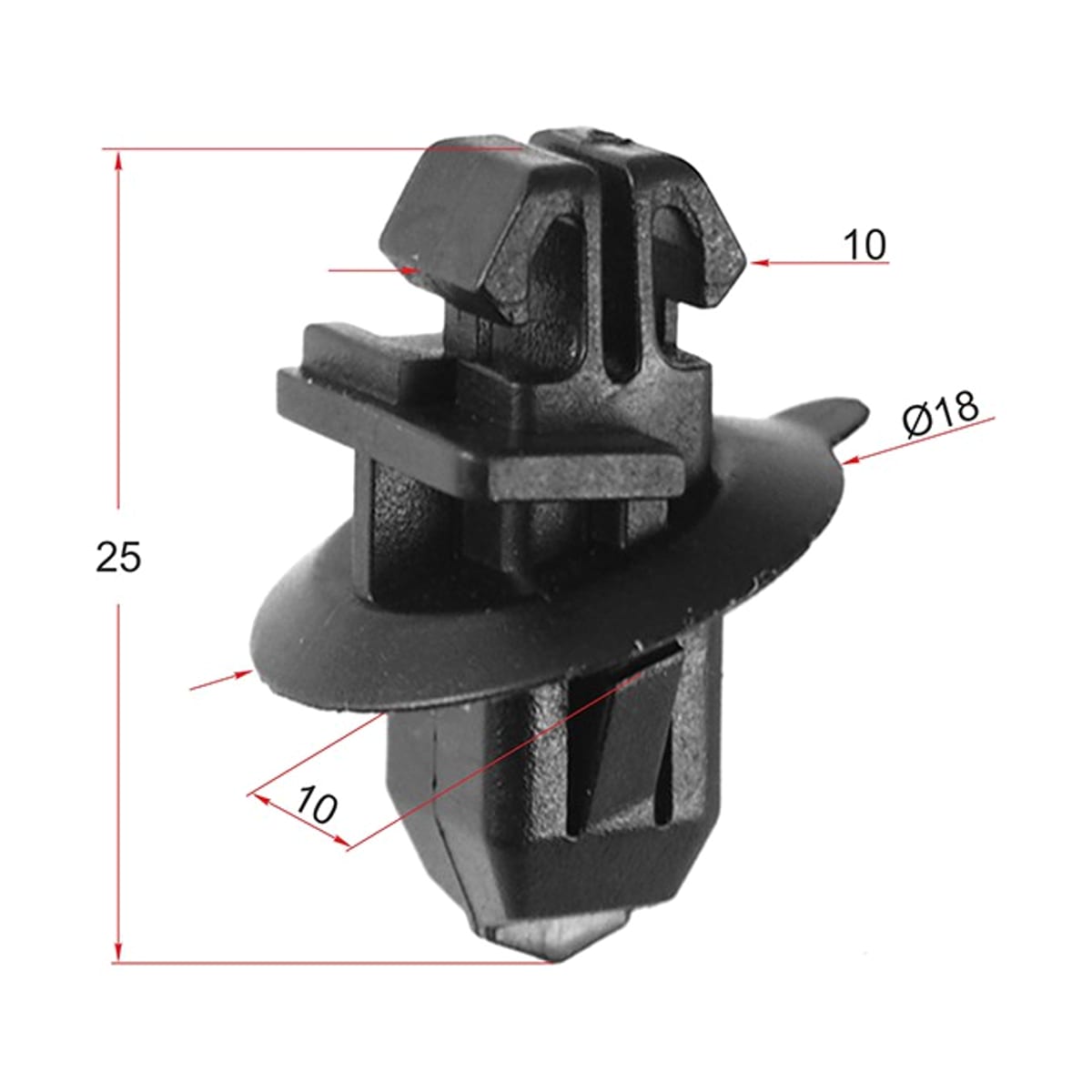 SAT Клипса (молдинга кузова TOYOTA/LEXUS (Продажа по 10шт)) STM10410