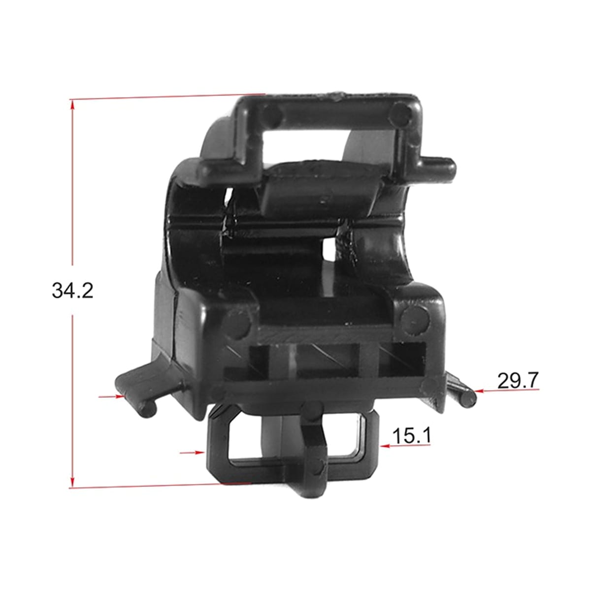 SAT Клипса (фиксатор HONDA (1 шт.)) STM10557