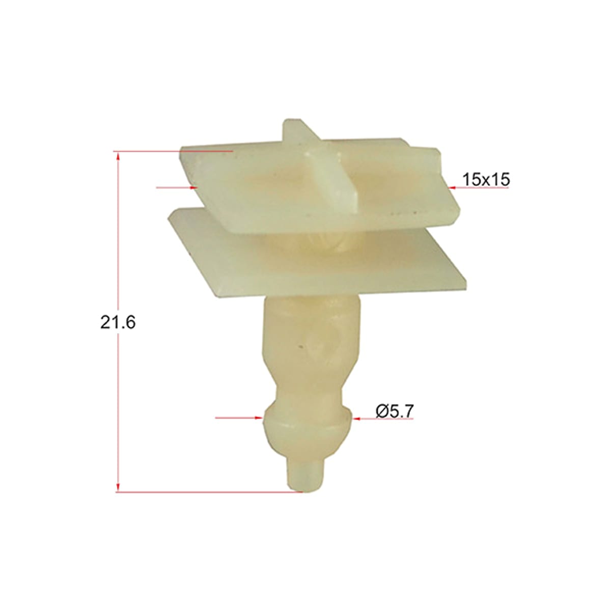 SAT Клипса (молдинга NISSAN (Продажа по 10шт)) STM10706