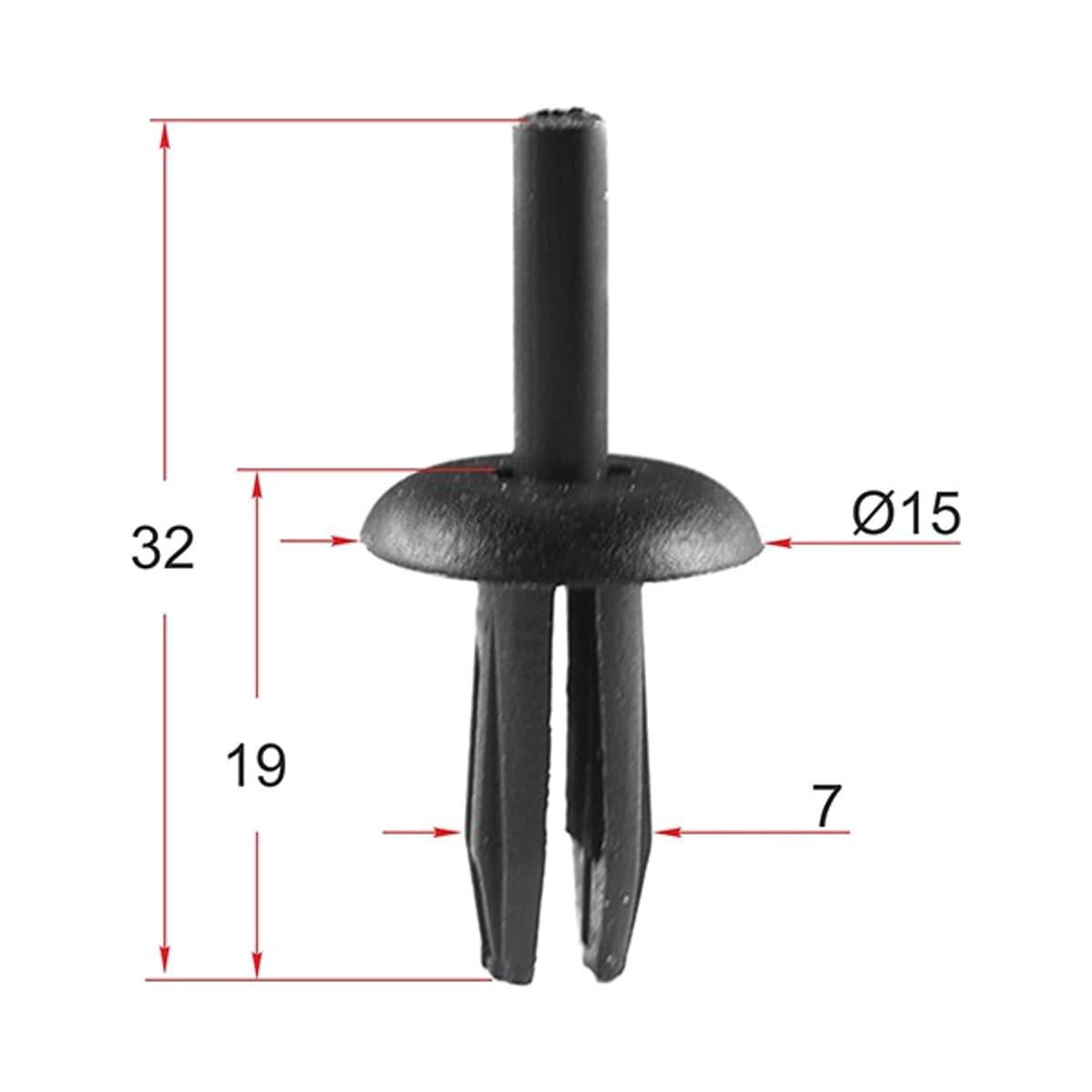 SAT Клипса (обшивки FORD (Продажа по 10шт)) STM10715