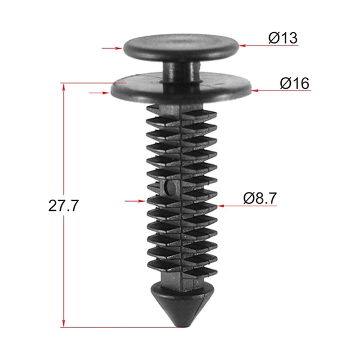 SAT Клипса (обшивки FORD (Продажа по 10шт)) STM10743